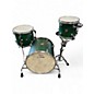 Used SONOR 3 Piece SONIC PLUS II Green Drum Kit thumbnail