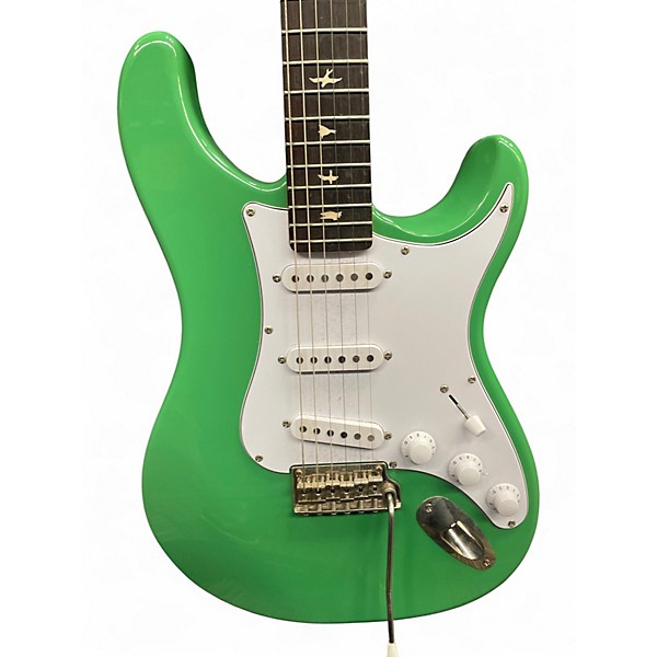 Used PRS se silver sky john mayer model Green Solid Body Electric Guitar