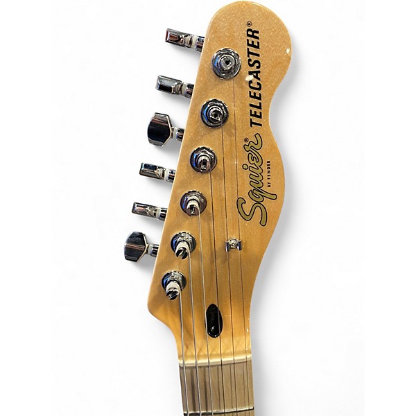 Used Squier Standard Telecaster 2 Tone Sunburst Solid Body Electric Guitar