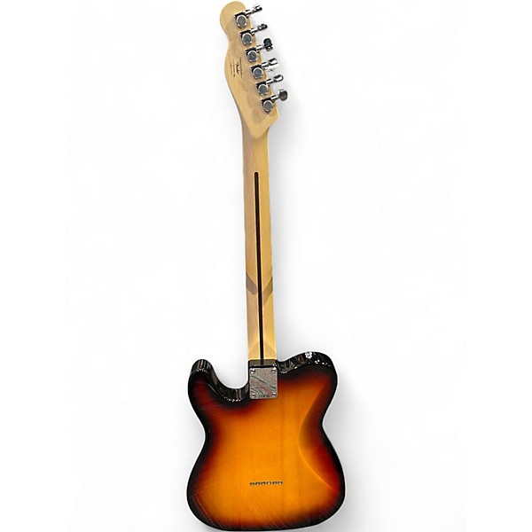 Used Squier Standard Telecaster 2 Tone Sunburst Solid Body Electric Guitar