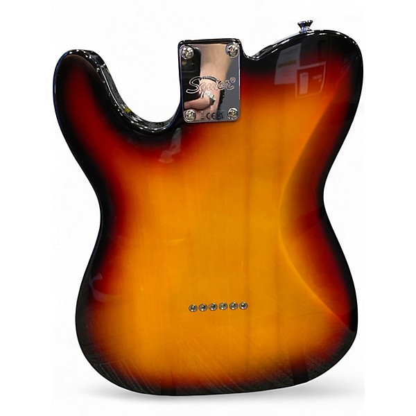 Used Squier Standard Telecaster 2 Tone Sunburst Solid Body Electric Guitar