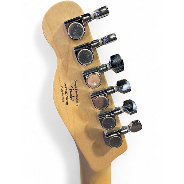 Used Squier Standard Telecaster 2 Tone Sunburst Solid Body Electric Guitar