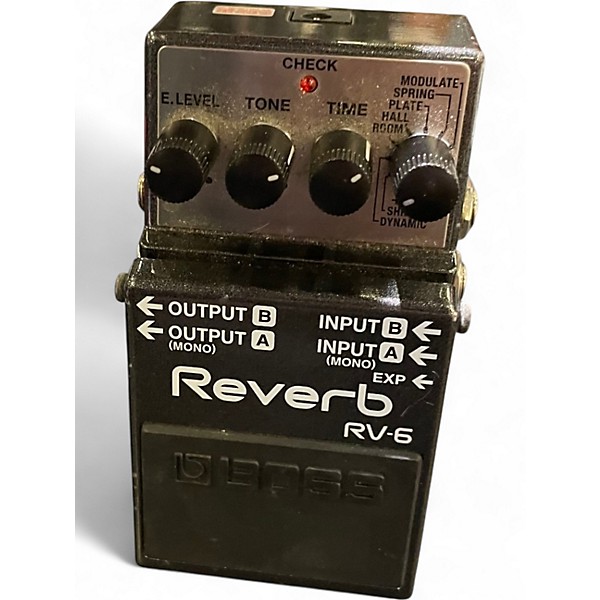 Used BOSS RV6 Digital Reverb Effect Pedal