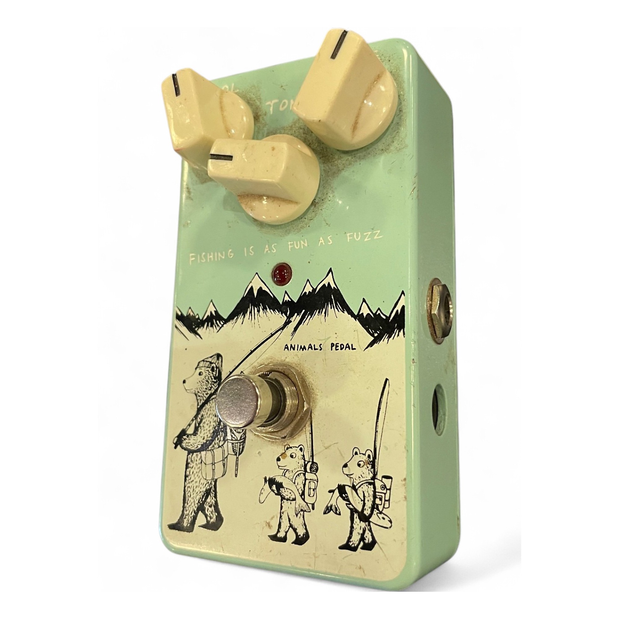 Used Animals Pedal Fishing is as fun as fuzz Effect Pedal | Guitar