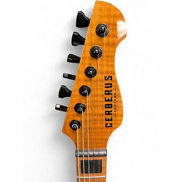 Used Cerberus Guitars APOLLO Green Solid Body Electric Guitar