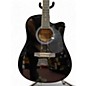 Used Moukey mgb 01 Black Acoustic Guitar
