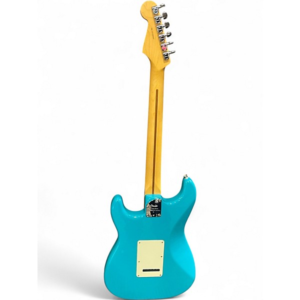 Used Fender American Professional II Stratocaster Blue Solid Body Electric Guitar