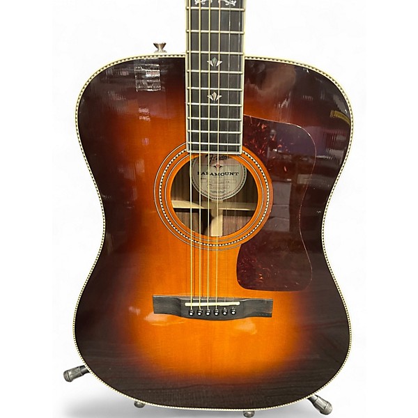 Used Fender PARAMOUNT PM1 DELUXE Tobacco Burst Acoustic Electric Guitar