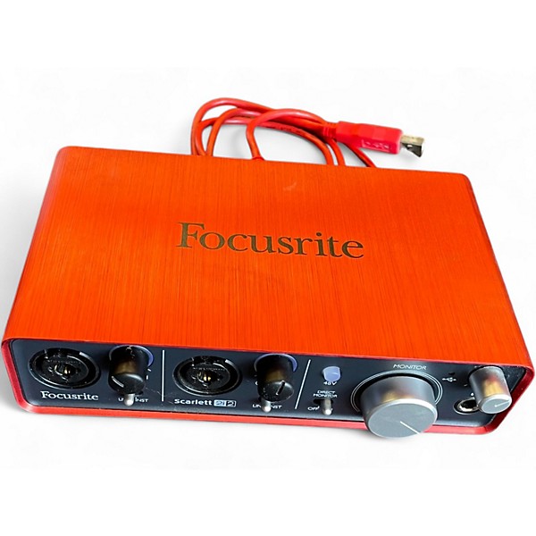 Used Focusrite Scarlett 2i2 Audio Interface