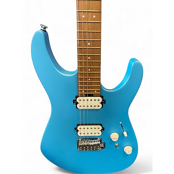 Used Charvel Dk24 Blue Solid Body Electric Guitar