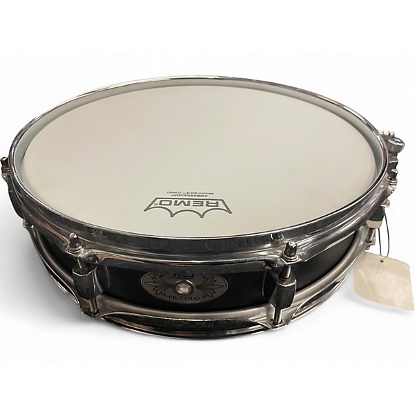 Used Pearl 13X3 Piccolo Snare Black Drum
