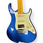 Used Vola OZ Blue Solid Body Electric Guitar
