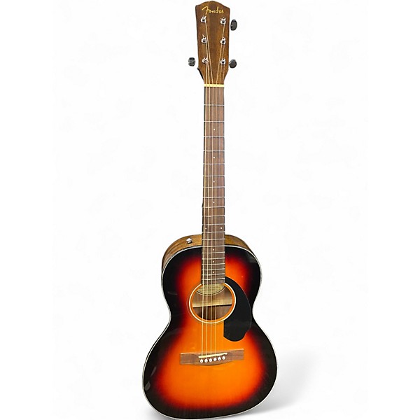 Used Fender CP-60S PARLOR 3 Color Sunburst Acoustic Guitar