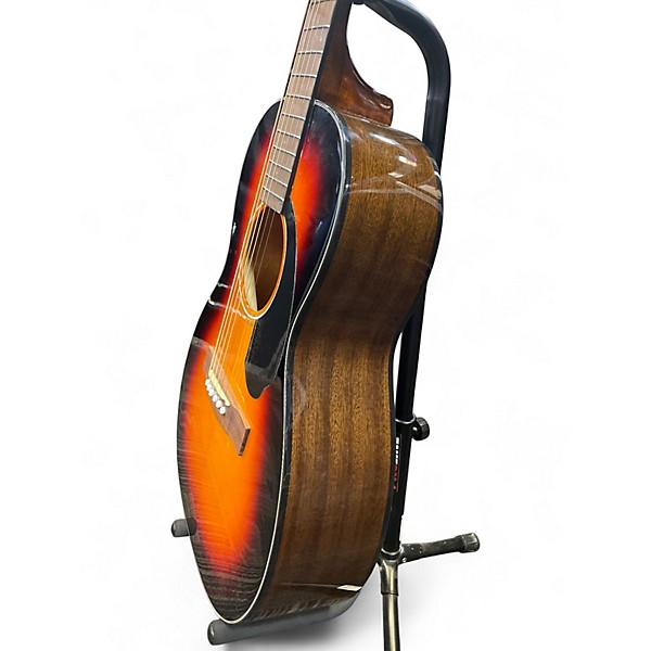 Used Fender CP-60S PARLOR 3 Color Sunburst Acoustic Guitar