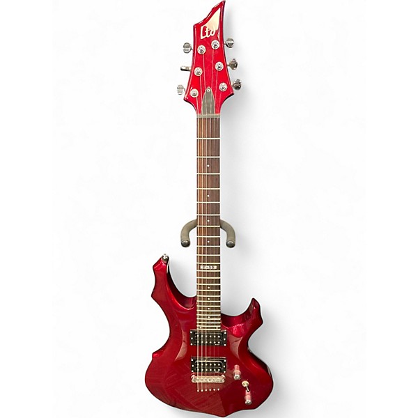 Used ESP LTD F50 Red Solid Body Electric Guitar