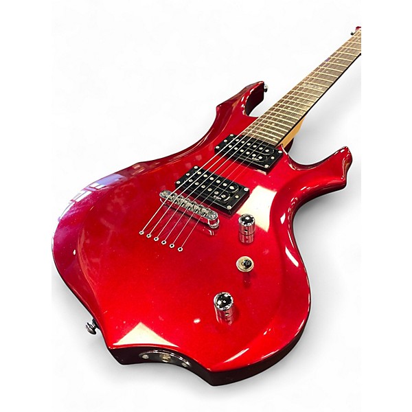 Used ESP LTD F50 Red Solid Body Electric Guitar