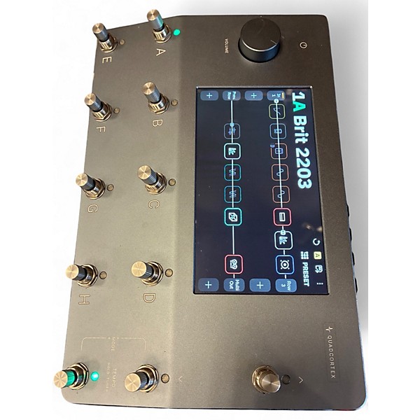Used Neural DSP QUAD CORTEX Effect Processor
