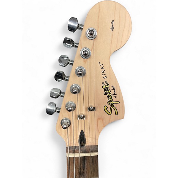 Used Squier Affinity Stratocaster Candy Apple Red Metallic Solid Body Electric Guitar