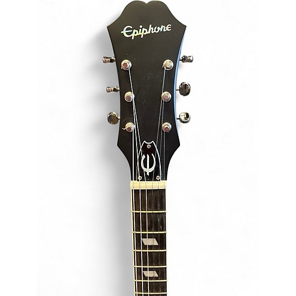Used Epiphone CASINO WORTH Black Hollow Body Electric Guitar