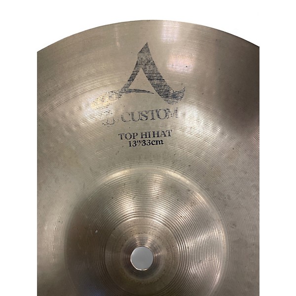 Used Zildjian 13in A Custom Top Cymbal