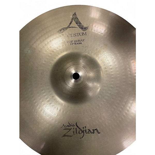 Used Zildjian 13in A Custom Top Cymbal