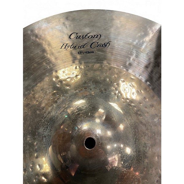Used Zildjian 17in K Custom Hybrid Cymbal