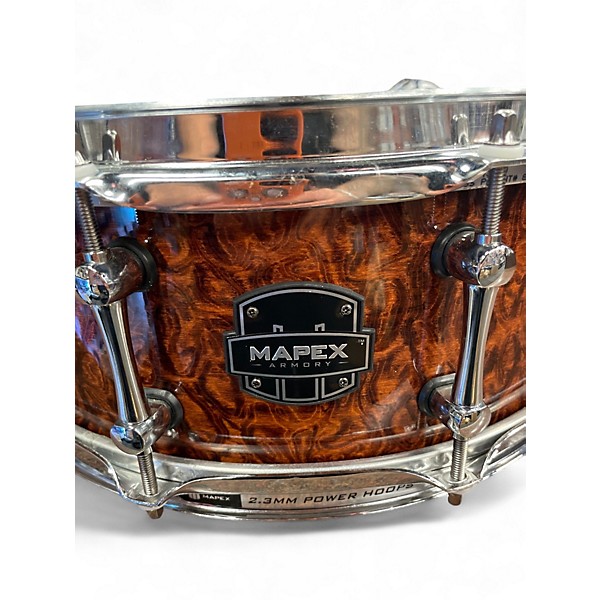 Used Mapex 14in Armory Dillinger Walnut Drum
