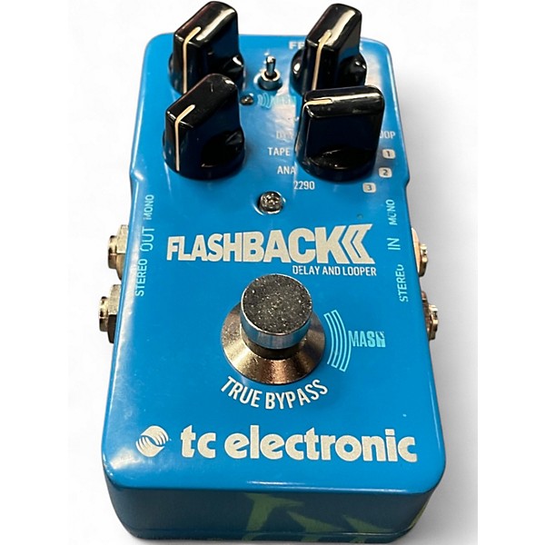 Used TC Electronic FLASHBACK DELAY AND LOOPER WITH MASH Effect Pedal