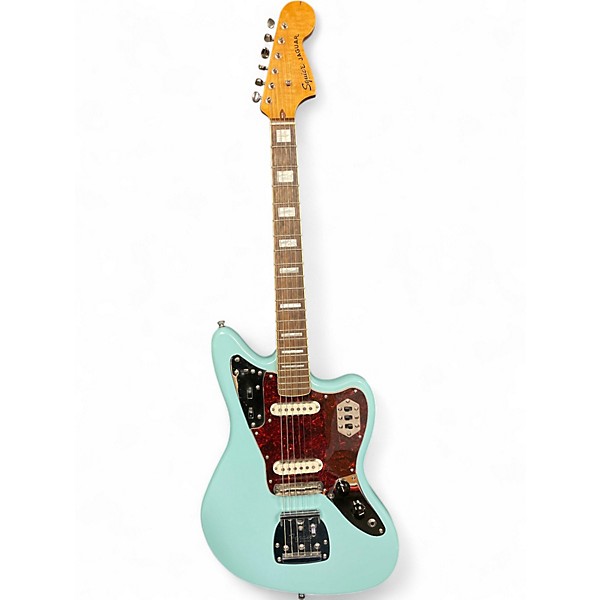 Used Squier CLASSIC VIBE 1970'S JAGUAR Daphne Blue Solid Body Electric Guitar