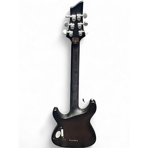 Used Schecter Guitar Research diamond series c1 platinum Trans Gray Solid Body Electric Guitar