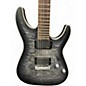 Used Schecter Guitar Research diamond series c1 platinum Trans Gray Solid Body Electric Guitar