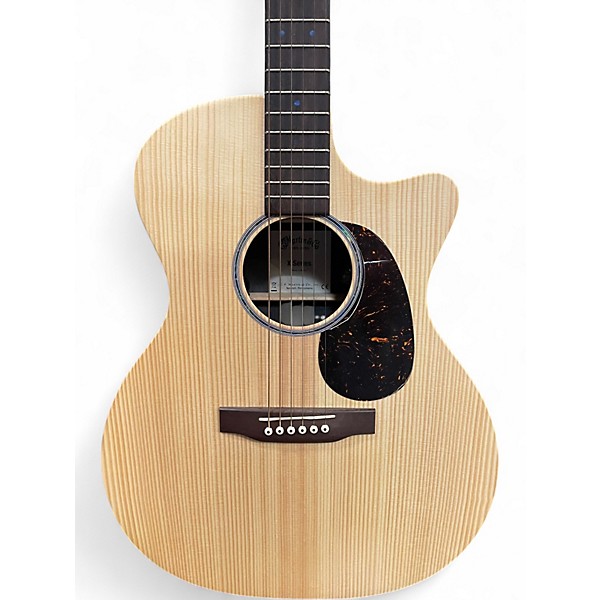 Used Martin GPC-X2E Natural Acoustic Electric Guitar