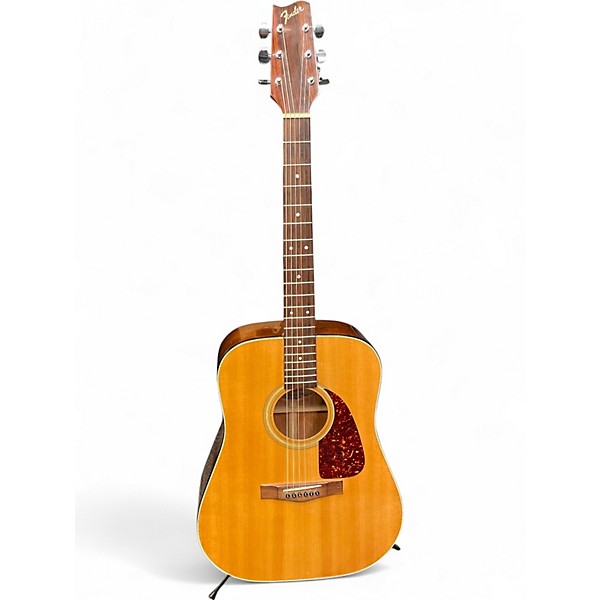 Used Fender F210 Natural Acoustic Guitar