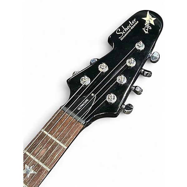 Used Schecter ULTRA Black Solid Body Electric Guitar