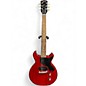 Used Gibson Les Paul Junior Cherry Solid Body Electric Guitar thumbnail