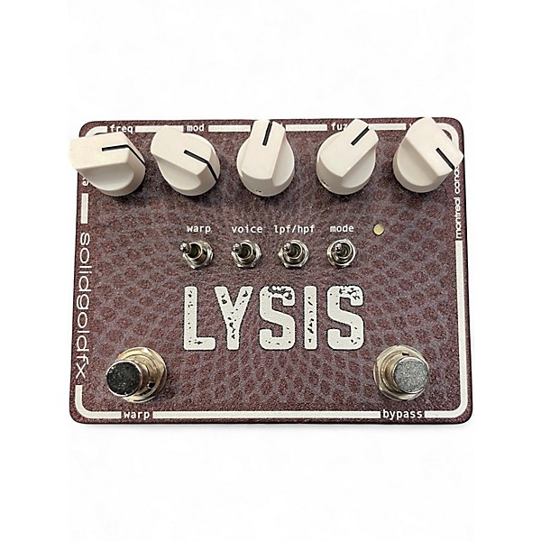 Used SolidGoldFX LYSIS Effect Pedal