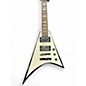 Used Gcd V Guitar White Solid Body Electric Guitar