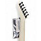 Used Gcd V Guitar White Solid Body Electric Guitar