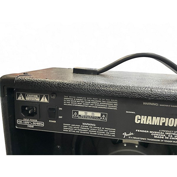 Used Fender CHAMPION 50XL Guitar Combo Amp