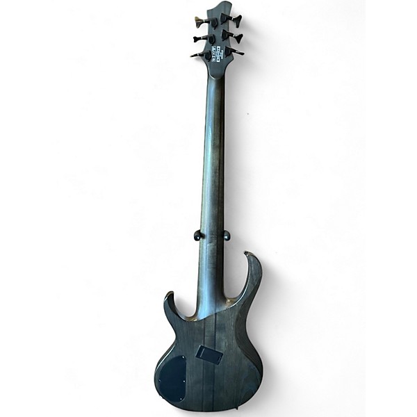Used Ibanez BTB806MS Trans Gray Electric Bass Guitar