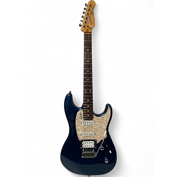 Used 2017 Godin Session Blue Solid Body Electric Guitar