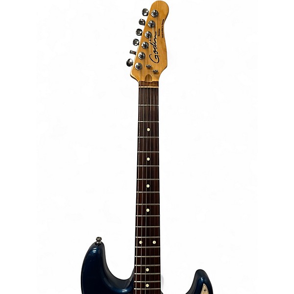 Used 2017 Godin Session Blue Solid Body Electric Guitar