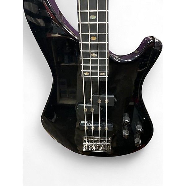 Used Mitchell 4 string bass Black Electric Bass Guitar