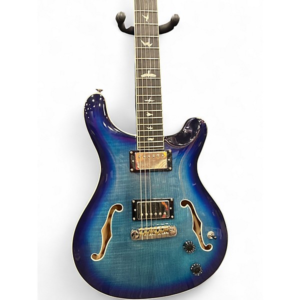 Used PRS PRS SE Piezo Hollowbody Blue Burst Hollow Body Electric Guitar