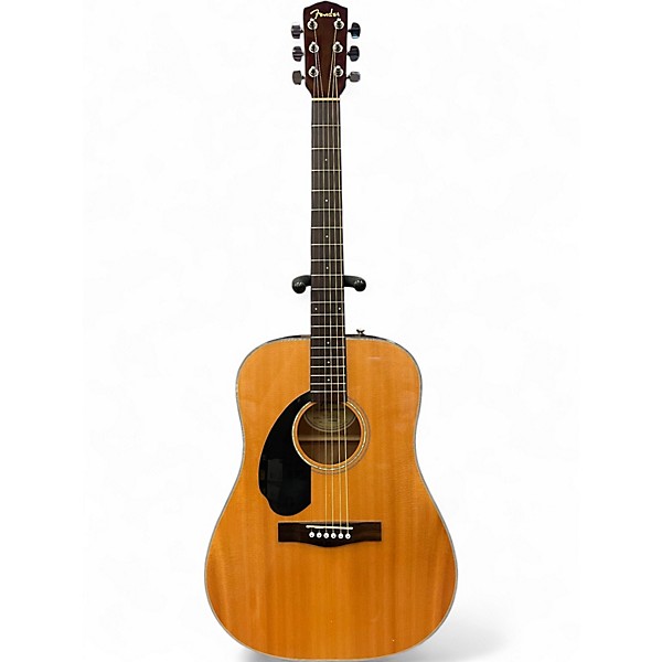 Used Fender CD60LH Natural Acoustic Guitar