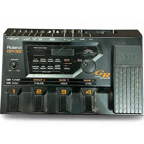 Used Roland GR-33 Guitar Synthesizer Effect Processor