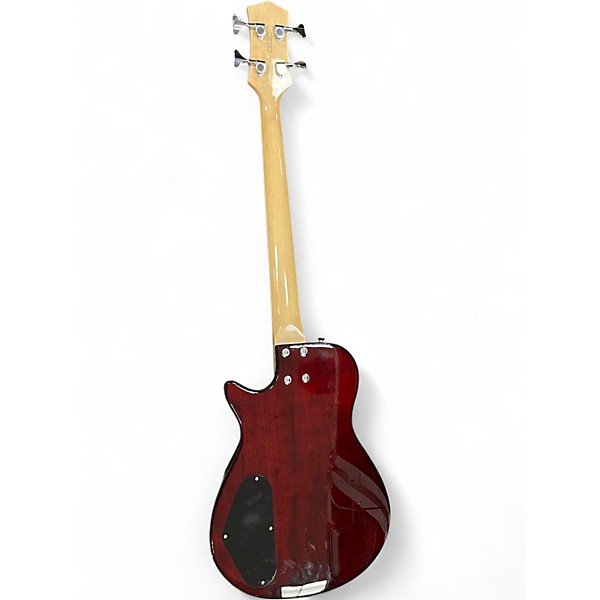 Used Gretsch Guitars G2220 Electromatic Junior Jet Bass II Burgundy Electric Bass Guitar