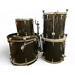 Used SONOR 4 Piece Phil Rudd 4 Piece Black Drum Kit