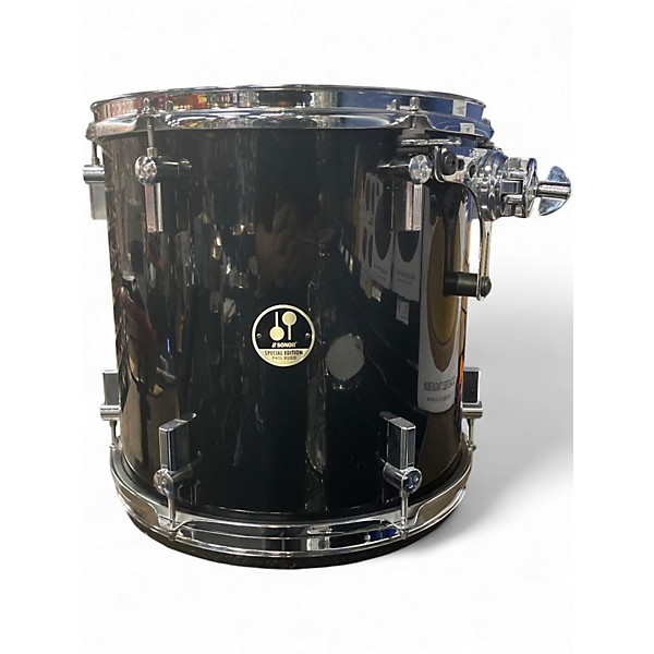 Used SONOR 4 Piece Phil Rudd 4 Piece Black Drum Kit