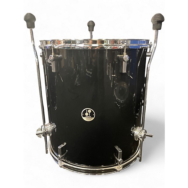 Used SONOR 4 Piece Phil Rudd 4 Piece Black Drum Kit